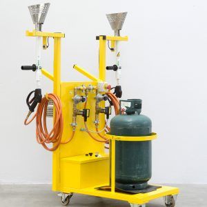 IMPIANTO MOBILE CON PISTOLA TERMORETRAIBILE